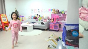 Boram take care of a baby