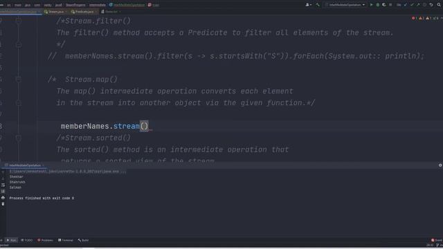 Java8 12 Intermediate Operation in Java8 In Hindi смотреть онлайн