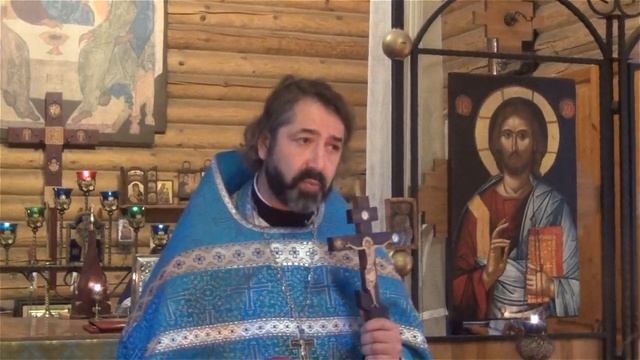 О духовной свободе. Воскресная проповедь настоятеля протоиерея Михаила на Литургии 08.12.2019г. смотреть онлайн