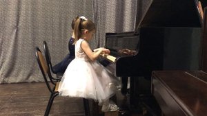 Фортепиано_ дуэт_ Исаева М, Рыжкина К._ П.Чайковский "Танец пастушков" (из балета "Щелкунчик")