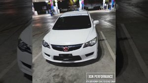 ชมรถ EP6: Honda Civic FD 2.0 วาง K24A2 200hp เกียร์ออโต้เดิมติดรถ จูนกล่องเดิม โดย XGN Performance