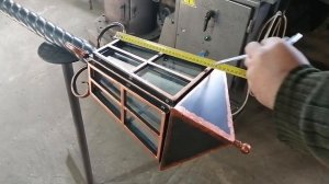 Садовый фонарь, кованые изделия.