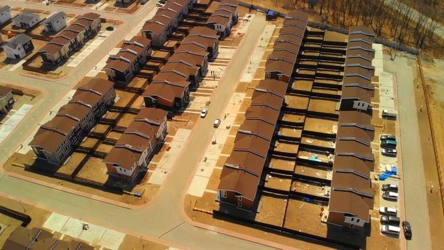 Зима Южная. Новый коттеджный район на Де-Фризе. Пригород Владивостока. смотреть онлайн