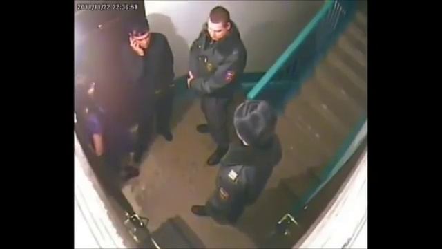 Камера наблюдения в БЫДЛО подъезде смотреть онлайн