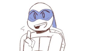 mikey plays funky music(unfinished TMNT2012 animatic)