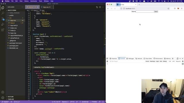 Frontend Interview Question and Answer with a FAANG Engineer - Multi-Step Form | frontendeval смотреть онлайн