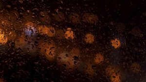 Звук дождя и грома