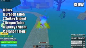 『Best Spikey Trident + Dragon Talon Combo oneshot OP!!』Roblox | Blox Fruits | Update 17.2 | AICHAFF
