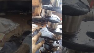 Змз 402 чистка коленвала