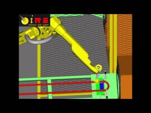 Симуляция роботизированной сварки крупных металлических каркасов роботом FANUC и Kuka