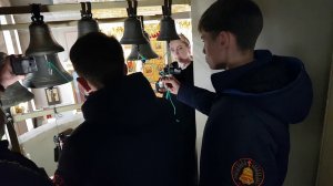 Ансамбль звонарей из Сортавалы Андрей Гринчишин и Антоний Дукуль. Детский фестиваль