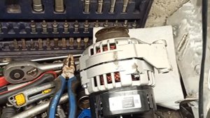 генератор 2121 (Нива ) на Москвич