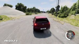 Evolution of Volkswagen Golf | BeamNG Drive🔥