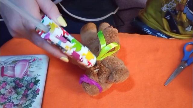 МИШКА С СЕКРЕТОМ !!! БЫСТРАЯ УПАКОВКА ПОДАРКА!!!