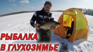 Отличная рыбалка с друзьями. Ловля леща, -29, Уха. Глухозимье!