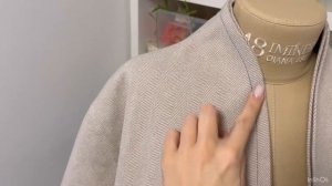 4 часть. Пошив #NELLY_WW. Обработка края двухслойной ткани.