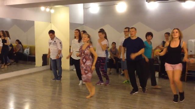 Salsa footwork Ksu Ksunami | Футворк в сальсе: 'От простого к интересному' | Сальса по субботам ПТШ смотреть онлайн