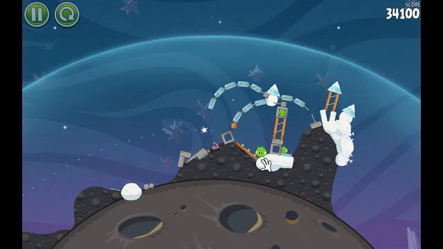 Прохождение игры Angry Birds Space #18 смотреть онлайн