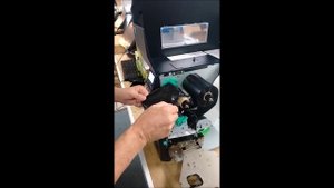 Change Ribbon on a Toshiba Bex4T Printer