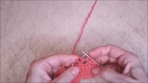 Скрещенные петли и накиды на спицах классическим и бабушкиным способами