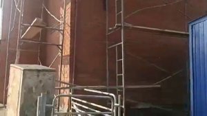 Пескоструйная обработка кирпичного здания,застаривание кирпича. Peskostruyekat.ru