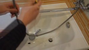Ремонт шланга для душа Grohe.