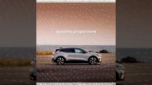 All new Renault Megane E-Tech 100% electric - proportions смотреть онлайн