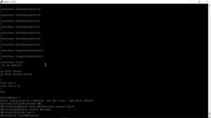 05  Initial switch configuration