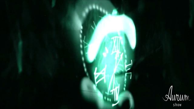 Световые картины AURUM на Новый год 2014  | AURUM light drawing  NewYear 2014