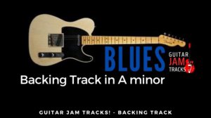Blues Backing Track in A minor Guitar Jam Tracks! #backingtrack #blues #guitar