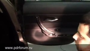 Разбираем Обивку Двери BMW 3