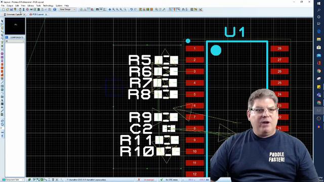 Proteus PCB Text Size and Silkscreen Modification