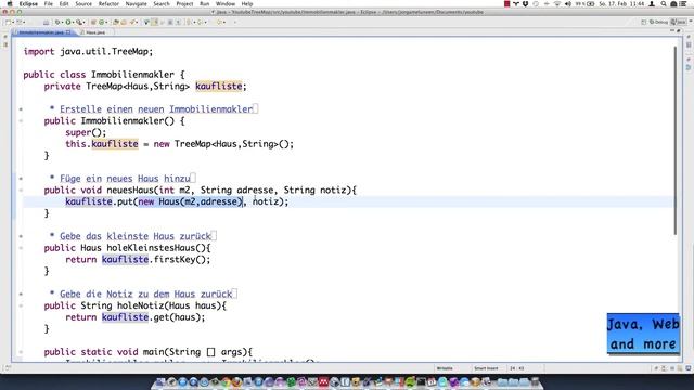 Java TreeMap Tutorial смотреть онлайн