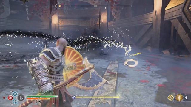 God of War:How to defeat Valkyrie GEIRDRFUL flawlessly смотреть онлайн