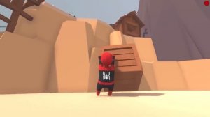 ДЕРЖИСЬ ЗА ЛАМПУ БРАТАН HUMAN FALL FLAT пластилиновые герои Володя Человек Паук и Железный Человек
