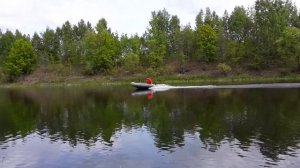 Champion g200vk и ветерок на лодке Quick Stream rx1 al