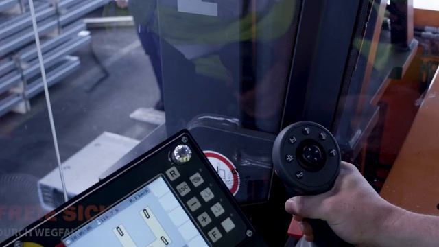 Многоходовой погрузчик для длинномерных грузов Hubtex MaxX - погрузчики Хубтекс - КИИТ смотреть онлайн