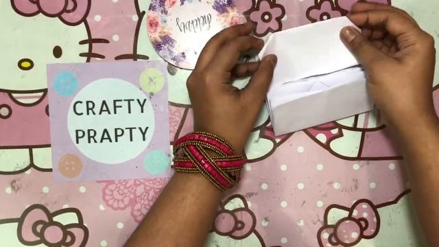 How To Make Hello kitty Paper bag /Origami Paper Wallet/How to make a paper Origami Envelope. смотреть онлайн