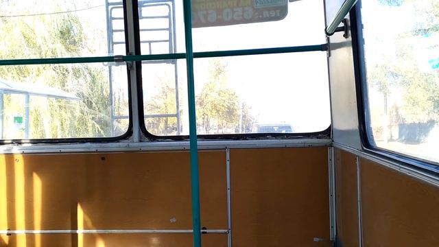 Троллейбус ЗиУ 682Г-016 (012) маршрут 5 г. Саратов