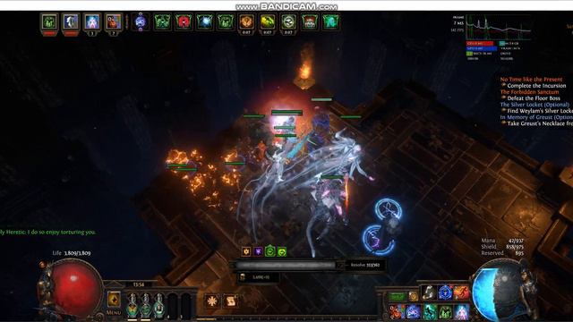 POE 3.22 SRS poison - Lycia Kill Sanctum смотреть онлайн