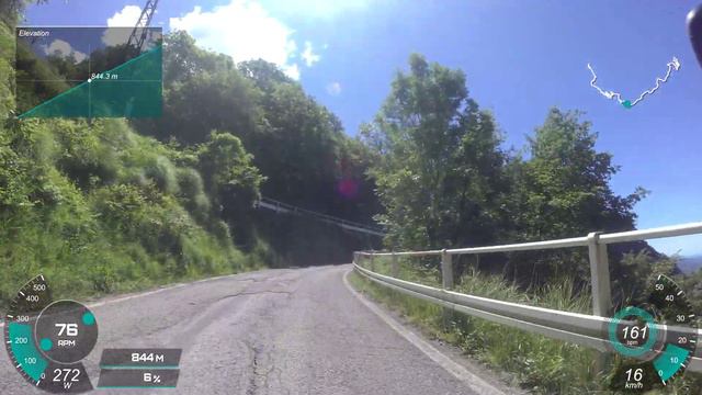 Morterone 8.22km Avg Grade 6% - Mini Stelvio смотреть онлайн