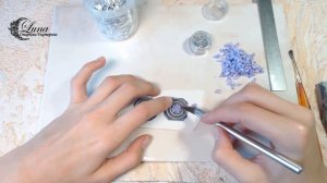 Серьги с имитацией аметиста из полимерной глины /  Earrings with imitation amethyst, tutorial