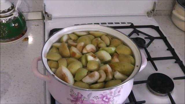 компот из свежих яблок