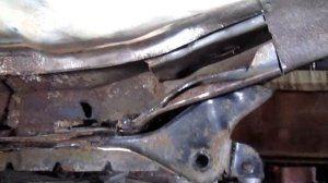 Ремонт гнилого кузова. №5 Ремонт гнилых порогов. Субару Легаси Аутбэк кузов сгнил.