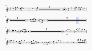 Московские окна. Тихон Хренников. Минус и ноты для альт саксофона