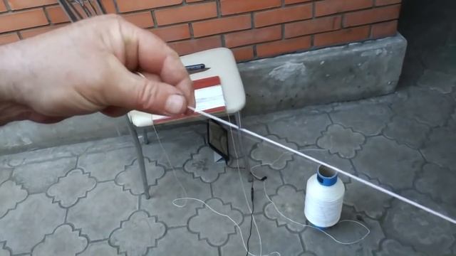 Как я сажу рамованую сеть посадка. Подвязка карманов. смотреть онлайн