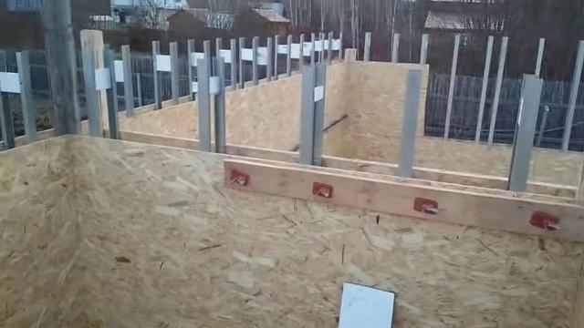 Заливка в несъемную опалубку, пенополистиролбетон смотреть онлайн