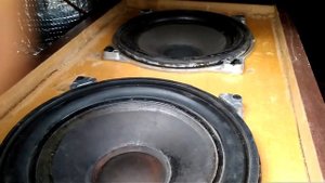 Сабфувер на двух динамиках 35ГДН от магнитола Alpine CDE-170RM