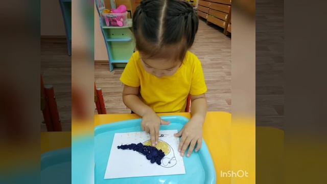 Аппликация из салфеток и пшена .12 ноября - Синичкин день. смотреть онлайн