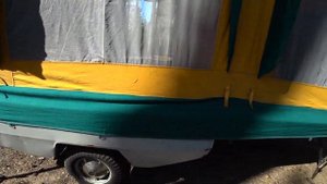 Прицеп Скиф М1 ,  багажник палатка Ап-1, стол для приема пищи,  и другие вещи из СССР